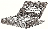 Advertisement from 1889 for the Edison-Dick Mimeograph.